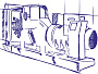 ДЭС (ДГУ) ЭТРО АД1450-Т400 6300В изготовлены с двигателем MTU 12V4000G63 от российского производителя АО «Электроагрегат» Дизель-генератор ЭТРО в Сургуте АД1450-Т400 с двигателем MTU 12V4000G63 от российского производителя