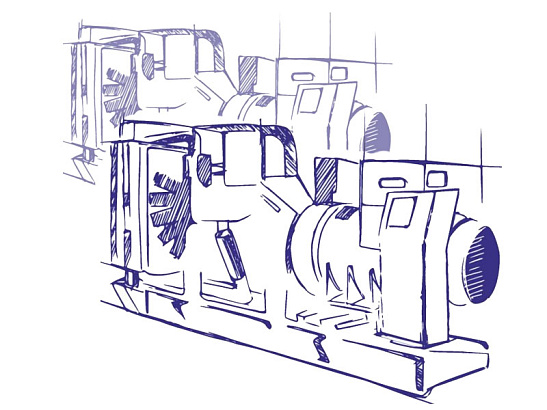 Многоагрегатный энергокомплекс АД 4000-Т400 Baudouin напряжением 400В